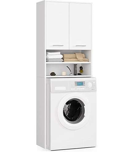 Vcm Wasmachine Kast Insasi H. 160 X B. 66 X T. 34 Cm