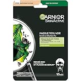 Garnier - SkinActive - Masque Tissu Charbon Végétal - Purifiant et Hydratant