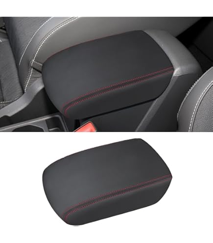 Copri Bracciolo Per VW T-Roc 2018-2024 - In PU E Fibra Carbonio, Anti-Graffio - Foto 4