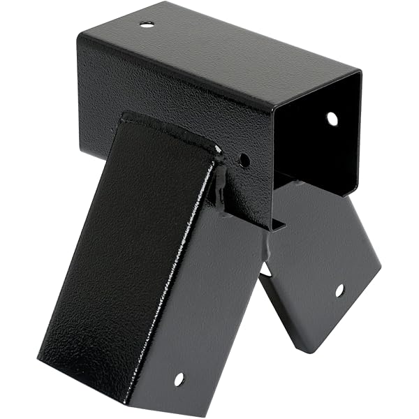 Schwenkbefestigung mit Vierkantbügel für 90x90 mm Vierkantstange 