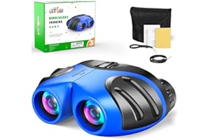 ANGINNE LESGOT! Juguetes para Niñas de 3-14 Años,Prismaticos para Niños (Azul)