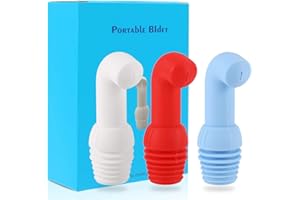 MWOOT Tragbares Bidets Für Toilette Reinigung,Hand-Bidet Reisebidet Bidet Für Persönliche Hygiene Reinigung und Waschen,Outdoor,Camping,Reisen, Fahrer,(Packung mit 3 Stück)