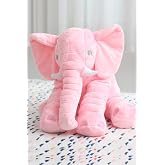 IRK Lemoon Uyku Arkadaşı Uyku Fili 90 cm PEMBE