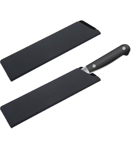 Chef’s Vision Cosmos Fodere Protettive Per Lame: Set Di Coperture Per Coltelli Da Cucina, Codificate A Colori E Lavabili