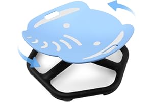 E-SOLEM Karussell Kinder Drehstuhl mit Griff und Selbstleuchtender Sitz Sensorischer Drehstuhl für Kinder Sensorisches Spielzeug für Autismus, Balance Drehhocker Trainiert Physische Koordination Gleichgewicht