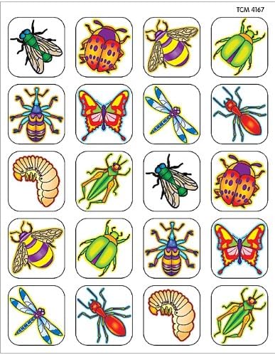 Teacher Created Resources 4167 Insects Stickers