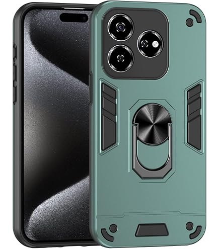 ZXLZKQ Hülle Für ZTE Blade A54 (6,6 Zoll) – Mit Schutzfolie, Schwarz, Weiches Silikon, Ultradünn & Kratzfest