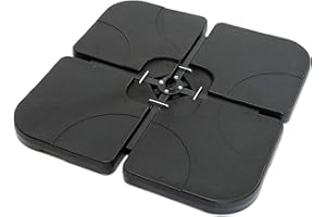 SG Traders 8kg Parasol Base - Heavy Duty Stand for Garden Umbrella, Outdoor Patio Umbrella Stand for Market & Garden umbrella holder, Iron Design Weighted Portable Freestanding Garden Parasol Holder