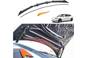 ‎NITOYO NITOYO Kofferraumhaube Gummidichtung Wasserspeicherleiste Fit für Tesla Model 3 Modell Y 2020 2021 2022 2023 Lüftungsschutzgitter für Tesla Zubehör (Modell 3)
