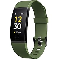 Realme Band (Green) - Full Colour Screen with Touchkey, Real-time Heart Rate Monitor, in-Built USB Charging, IP68 Water Resistant