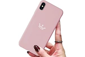 Ubeshine Hülle für iPhone XS MAX, Hülle Case für iPhone XS MAX Kreatives 3D Muster Schutzhülle Ultra dünn TPU Silikon Handyhülle Bumper Mode Chic Bling Herz Kratzfest Schutzhülle für iPhone XS MAX
