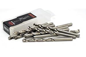 Ferrcan- Forets pour métal HSS DIN338 M2 de 7-10mm (pack de 10unités) (7mm)