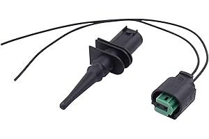 Doo Engy Sensorshop24 - Sensore di temperatura esterna, spina per E39 E46 MINI E83 E53 E85 E86 X3 X5