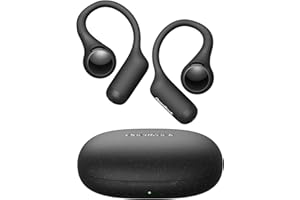 OpenRock S2 Cuffie Open Ear, Ultraleggero 7g, Audio Hi-Res LDAC, Tripla Resistenza all'Acqua, Bluetooth 6.0, Fotografia Senza Sforzo,Fino 32 Ore, App Smart, Chiamate Nitide, Cuffie Sportivi Wireless
