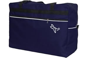 Aves-24 Reisetasche 55 x 40 x 20 cm Boardgepäck Bordcase Reise Koffer HANDGEPÄCK (Marine Blau)