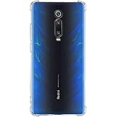 KZY İletişim Xiaomi Mi 9T ile uyumlu ile Uyumlu Kapak K&ouml;şe Korumalı AirBag Antishock Şeffaf Silikon Kılıf