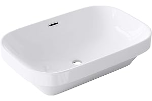 Sogood Lavabo vasque a encastrer evier design Bruxelles5082 larg x prof x haut 61,6 x 41,5 x 16,5 cm