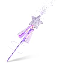 Bacchetta Magica Farfalla Per Principesse – Cosplay E Feste, 30 Cm, In ABS E Nastro Di Seta, Regalo Per Bambine