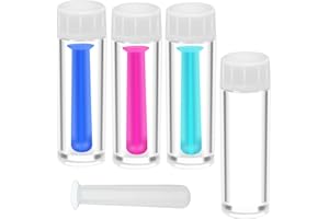 KARJIAJA 8 Stücke Kontaktlinsen Entfernen, Einfach Entfernungswerkzeug Silikon Kontakt Linsen Entferner Applikator für Harte und Weiche Kontakte Tragbar Kontakt Saugnapf Entferner Kontakt Linsen Applikator