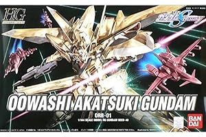 BANDAI SPIRITS Bandai Gundam – HG Oowashi Akatsuki Gundam Maquette Kit