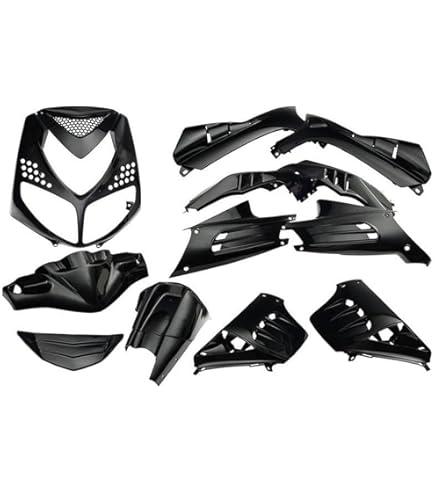 Seitenverkleidung Vorne Rechts Für Peugeot Speedfight 2 - Schwarz Metallic