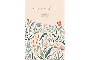 Agenda del Docente 2025/2026: Registro di Classe con Settimana su due Pagine, Completo e Pratico per l'Anno Scolastico - Formato A5