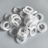 Dichtungs-O-Ring,300 Stück Tastatur Dämpfer Silikon O-Ringe Tastaturdämpfern Universal Klar Dichtung Silikon-Dichtunge Keyboa