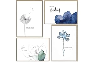 ‎BERILUDESIGN beriluDesign Trauerkarten mit Umschlägen, 4 Klappkarten und 4 Briefumschläge aus Kraftpapier