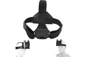 SUZLAZYR Sangle de tête de Vision Nocturne - Accessoires de Lunettes de Vision Nocturne montés sur Casque d'extérieur Bandeau élastique pour NVG10/NVG30/G1/PVS14