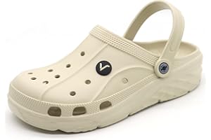 SVAAR Men's Lightweight Classic Clogs || Sandals with Adjustable Back Strap for Men