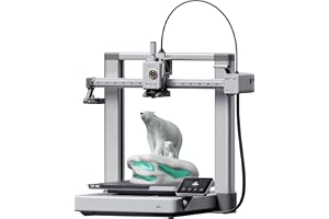 Bambu Lab A1 3D Printer by WOL3D - High Speed FDM 3D Printers with Full Auto Calibration, Active Flow Rate Compensation, 256×256×256mm Build Volume, Precision Desktop & Quiet 48dB Printing Machine