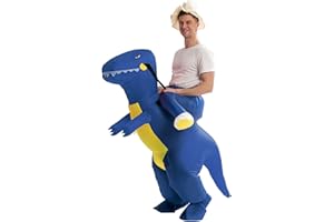 IRETG Costume da dinosauro gonfiabile per adulti divertente costume da dinosauro esplosione per insegnanti scuola festa di Halloween