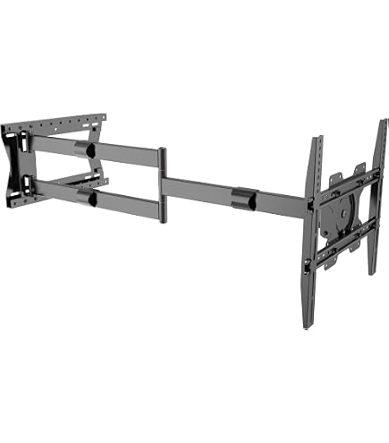 Support TV Motorisé Vogel's TVM 7675 - Pour TV 40 à 77" - Pivotant 120°, Charge 35 Kg - Contrôle Par Appli, Voix Siri Ou Télécommande - 9