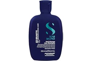 Alfaparf Milano Semi di Lino Brunette Anti-Orange Low Shampoo 250ml - mild anti-orange shampoo