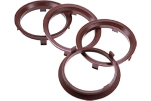 RKC 4 X Anelli di centraggio 70,1 X 63,4 mm Marrone Cerchioni Anelli Made in Germany