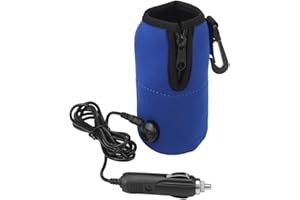 YOUTHINK Scaldabiberon da Viaggio per Neonati, Borsa Calda per Biberon Alimentata da Accendisigari per Auto Scaldabiberon Portatile Dc 12V