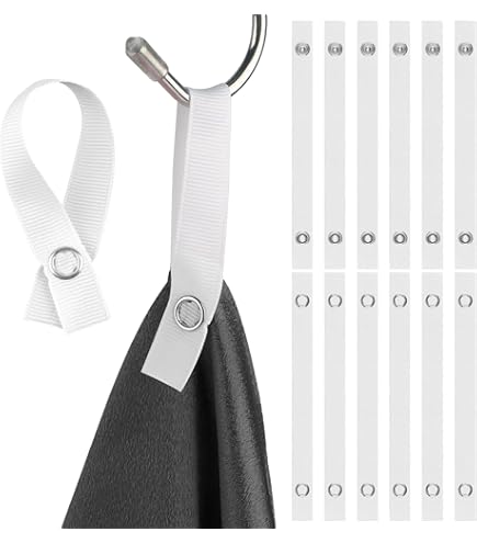 30 Passanti Per Asciugamani Senza Cuciture - Con Bottone, Per Strofinacci E Coperte