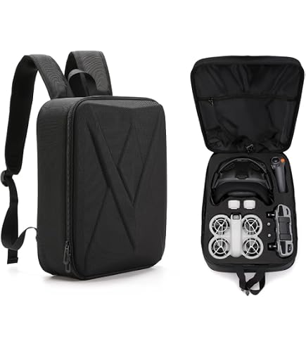 Custodia per DJI Goggles N3, Borsa da viaggio, Custodia protettiva, Grigio