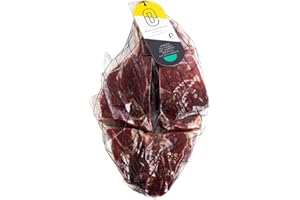 Balsanera Ibérico - Prosciutto Spagnolo Pata Cebo de Campo (Di Campagna) Iberico 50% Disossato | Stagionatura da 24 a 30 mesi | Confezionato sotto vuoto in 4 pezzi + le ossa