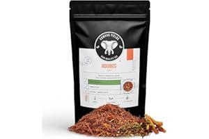 EDWARD FIELDS HIGH QUALITY TEA Edward Fields Tea ® - Rooibos Chai Latte orgánico a granel con Canela. Infusión bio sin teina recolectado a mano con ingredientes y aromas naturales y ecológicos, Sudáfrica. 100g / 50 tazas