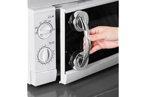 KAFENDA Gro?e Glastür- und Fenstergriffe, Badezimmerschiebetüren, Schr?nke, Schr?nke, Saugn?pfe, nicht markierende Griffe, nicht por?se Absorptionsgriffe (Silver)