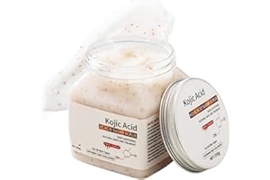 MEITREND Kojisäure Körperpeeling - Kojic Acid Body Scrub, 350g Exfoliating Scrub, Entferner Dunkler Flecken, Abgestorbene Haut und Akne, Tiefenreinigung & Körperpflege für Achseln und Bikinizone