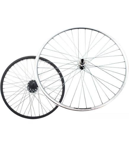 Ruota Posteriore Bici 26x1 3/8-5/8 - Cerchio In Alluminio Per City Bike E Passeggio - Foto 4