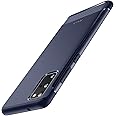 JETech Slim Fit Case for Samsung Galaxy S20 FE 5G 6.5-Inch, Thin Phone Cover with Shock-Absorption and Carbon Fiber Design (Blue)