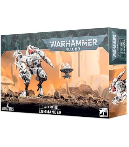 Games Workshop XV88 Broadside Battlesuit – Tau Empire – Kit 91 Pièces, Drones, Armes Lourdes – Warhammer 40k