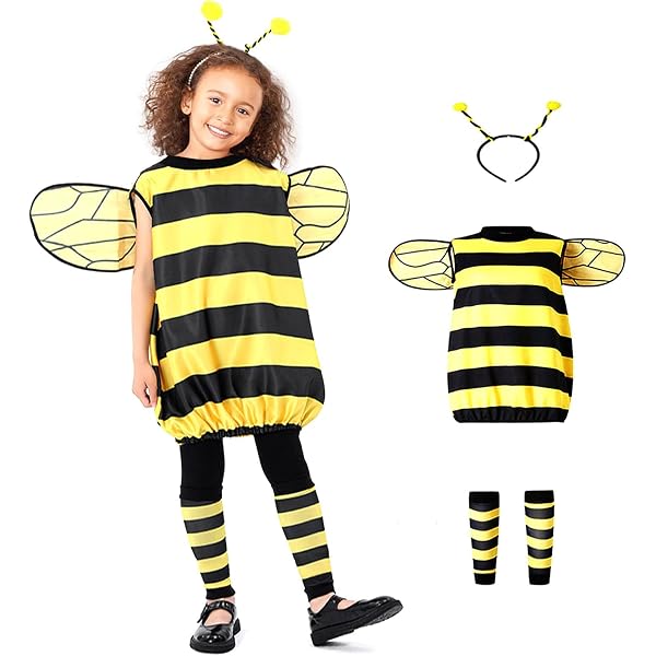 Henbrandt 3-teiliges Marienkäfer-Kostüm-Set Für Kinder – Süßes Dress-up-Set Für Verkleidungspartys