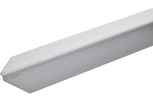acerto 37553 Eckschutzprofil Edelstahl, 125cm / 30 x 30 mm * Selbstklebend * Made in Germany * Dreifach gekantet mit Spitze | Winkel-Profil, Winkelleiste als Kantenschutz & Eckschutzschiene für Wände