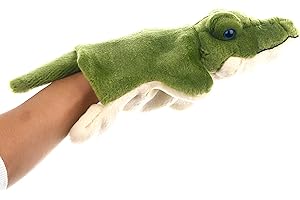 LOMTRATS Hund, Kaninchen, Elefant, Taube, Drache, Ziege, Koala, Panda, Bär, Schaf, Kuh, Handpuppen, Plüschtiere, Spielzeug für fantasievolles Rollenspiel, Geschichtenerzählen, Geschenke für Kinder