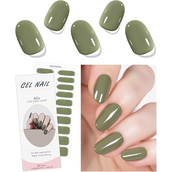 Nagelfolien Selbstklebend Ohne UV – 22 Gel-Streifen In Rosa Mit Holzstab & Feile Für Wasserfeste Maniküre