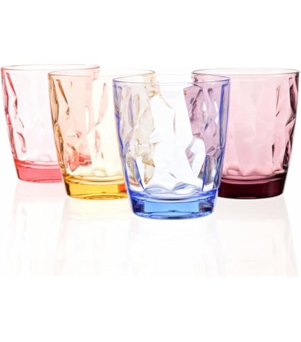 Bicchieri In Plastica Tritan - 250ml, Infrangibili, Lavabili In Lavastoviglie, Senza BPA, Confezione Da 6 - Foto 11